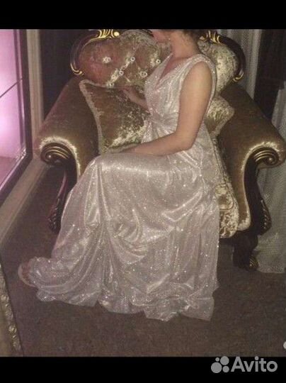 Вечернее платье 48 50 размер прокат