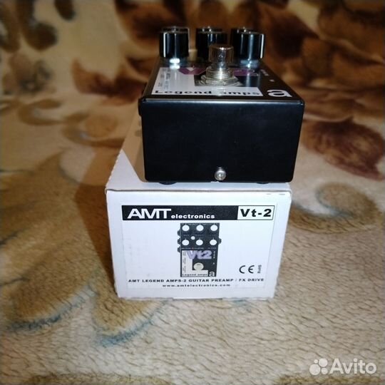 Гитарная педаль преампл VT2 AMT (дисторшн)
