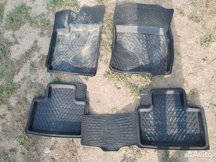 Коврики салона Toyota corolla 120