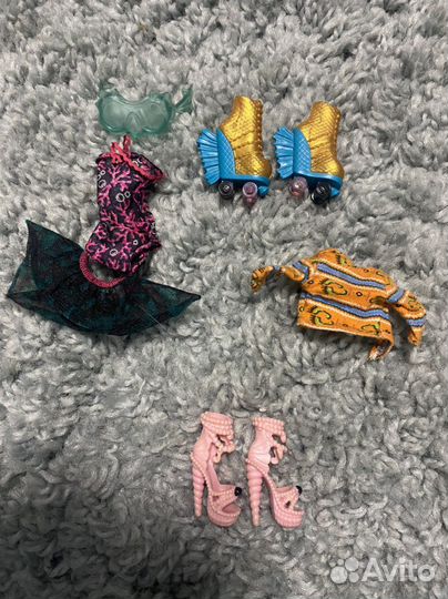 Аксессуары для кукол монстер хай, барби