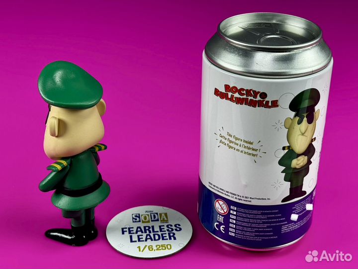 Funko Soda Fearless Leader (Rocky & Bullwinkle)