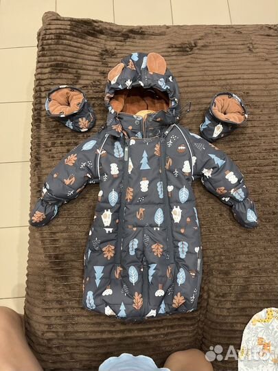 Зимний комбинезон 62-68
