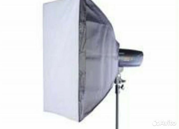 Софтбокс, вспышка, штатив комплект