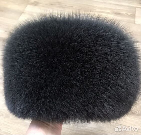 Шапка женская песец