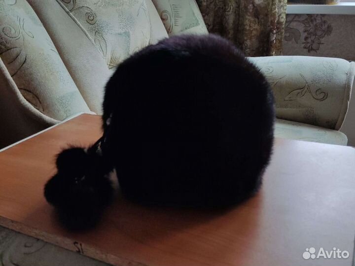 Шапка норковая женская