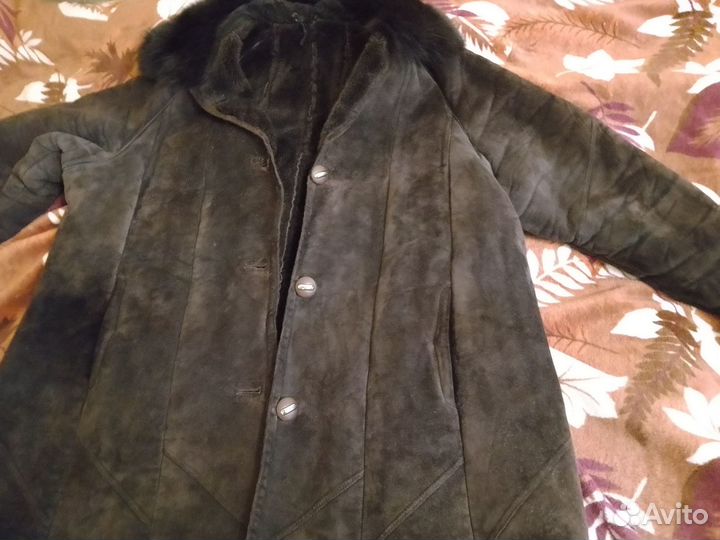 Дубленка натуральная женская 56 58