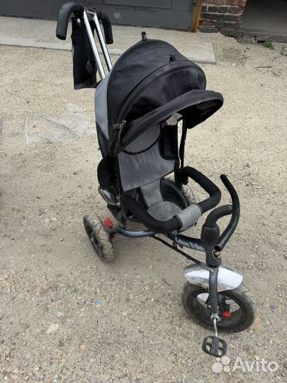 Велосипед с родительской ручкой