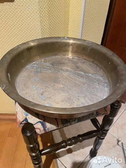 Таз латунный
