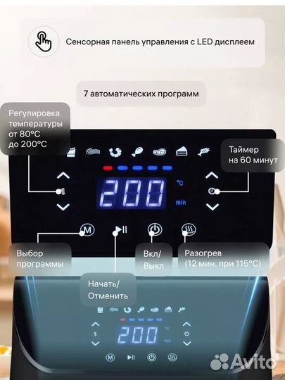 Аэрогриль новый