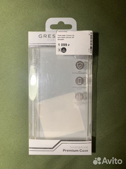 Чехол на iPhone xr прозрачный новый