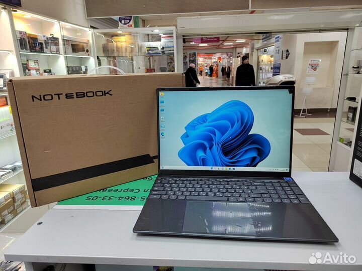 Новый ноутбук 4 ядра 16Gb SSD 512Gb гарантия