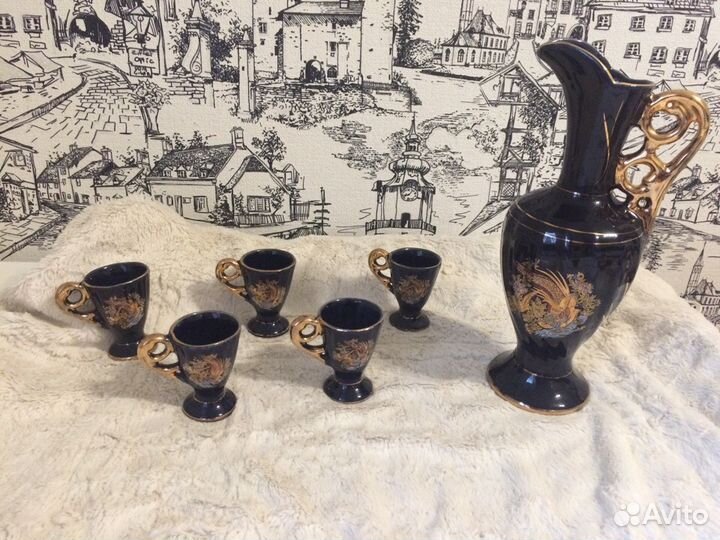 Коньячный сервиз. Турция. Винтаж