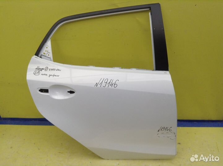 Mazda 2 дверь задняя правая