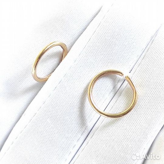 Золотые серьги
