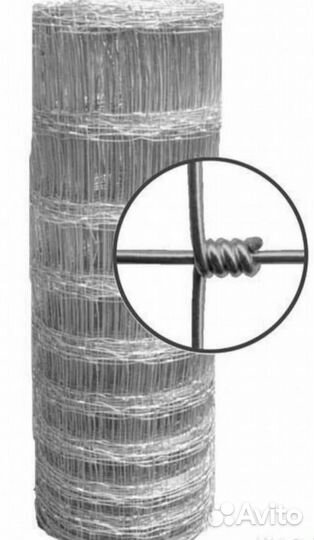 Сетка для ограждений, шарнирная 50метров