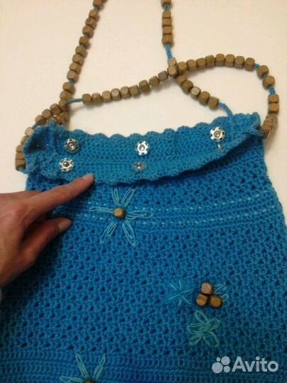 Сумка летняя вязаная