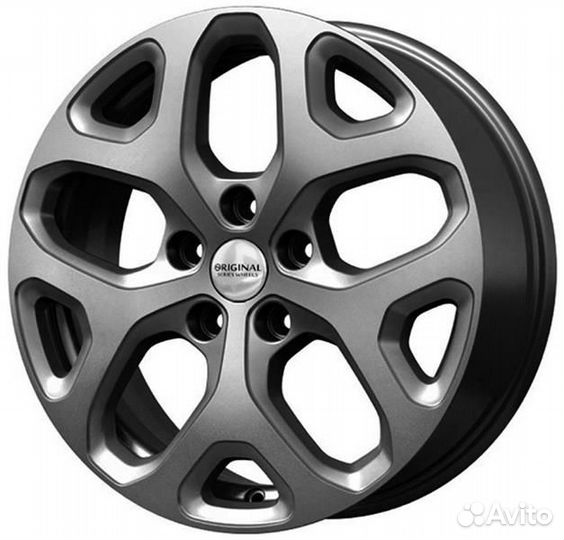 Скад KL-307 : 6.5x17 5*114.3 Et:50 Dia:66.1 графит