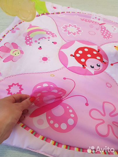 Развивающий коврик жирафики