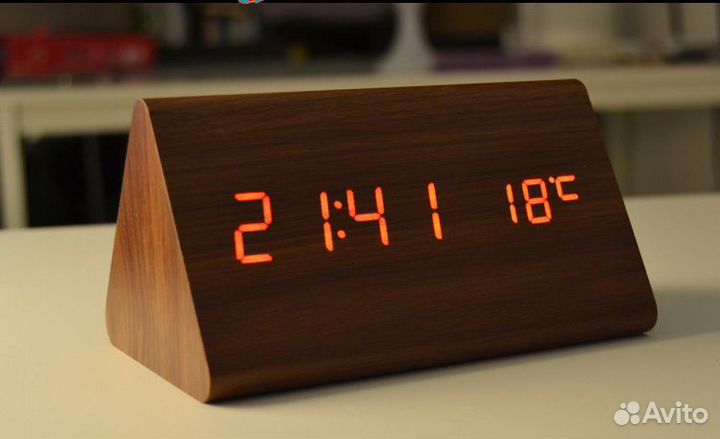 Электронные часы VST-861 (Красные Цифры)