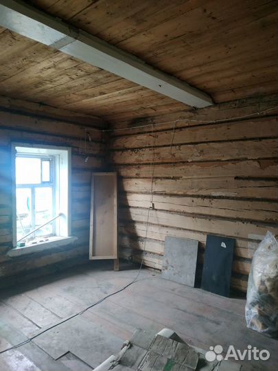 Сруб дома из бревна бу