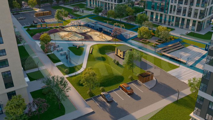 3-к. квартира, 55,7 м², 18/22 эт.