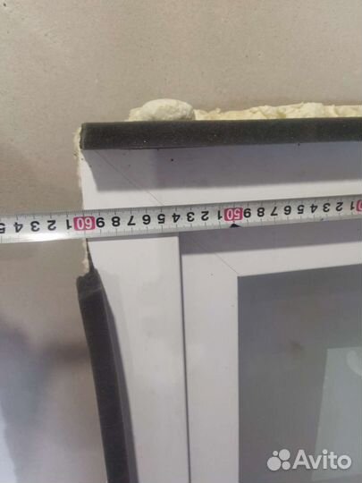 Дверь пластиковая (балконный блок)