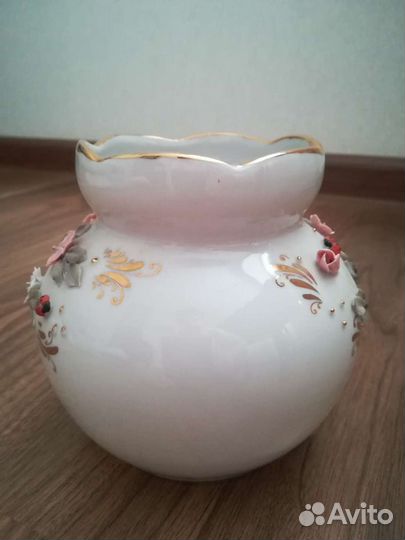 Вазочка кисловодский фарфор клеймо Феникс Есть неб