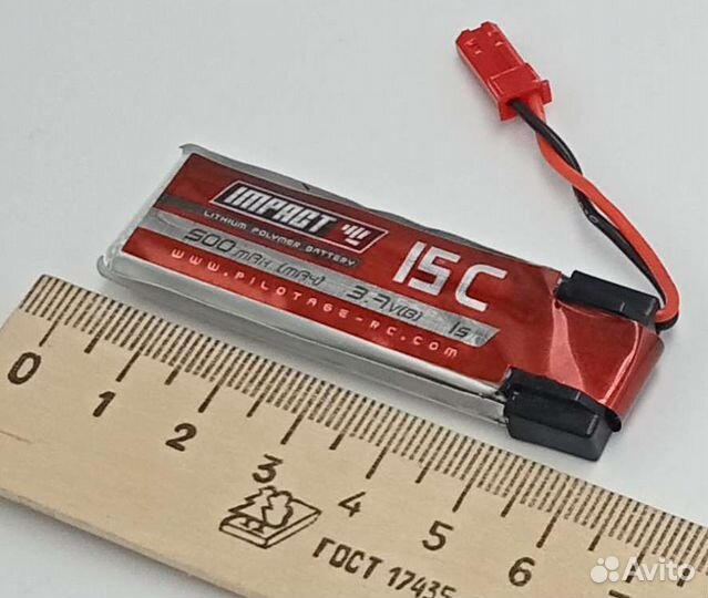 Аккумулятор LiPol 500mAh 3.7V 1S Impact