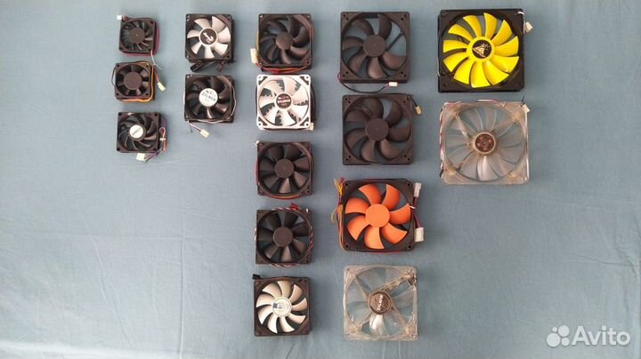 Кулера на корпус, видео, мост и тд