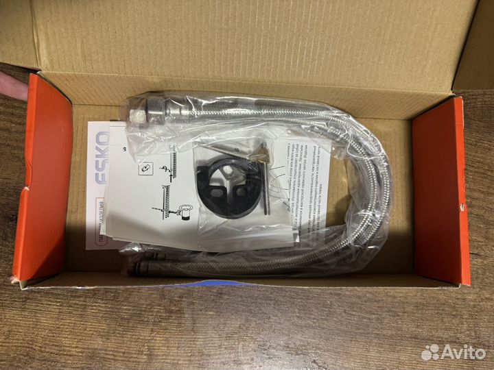 Смеситель Esko K14 black