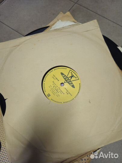 Пластинки для патефона 78 оборотов