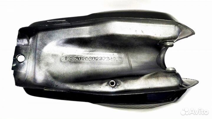 Бензобак мопеда Alpha andes черный глянцевый