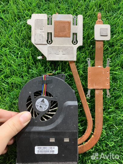 Система охлаждения для ноутбука asus N53S