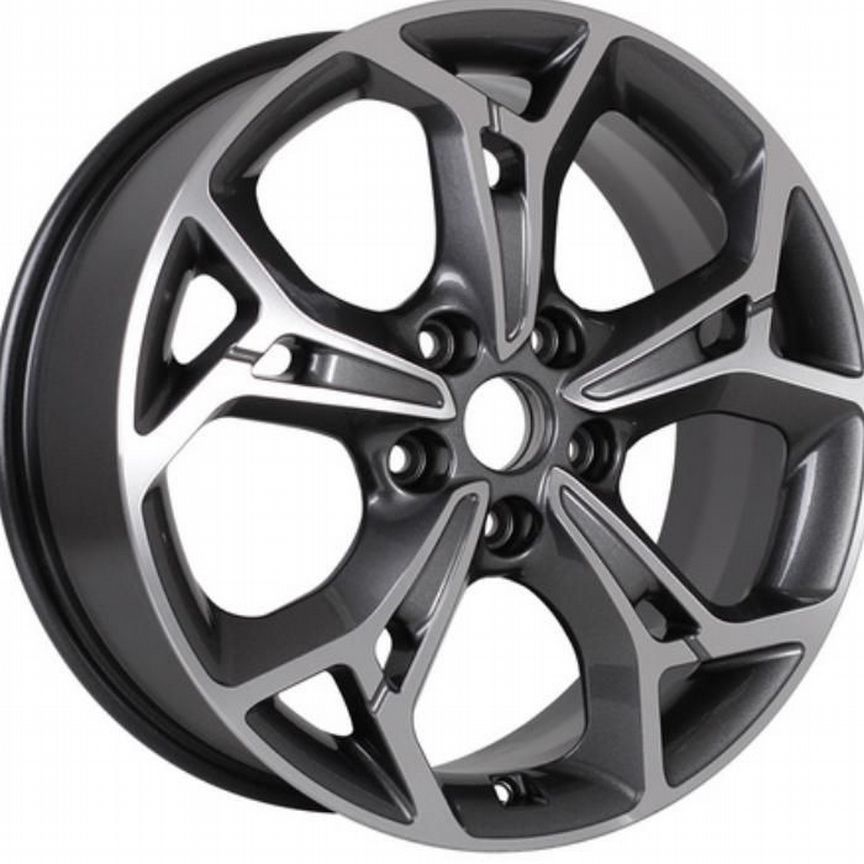 Литые диски Khomen Wheels KHW1702 7×R17 5×114.3
