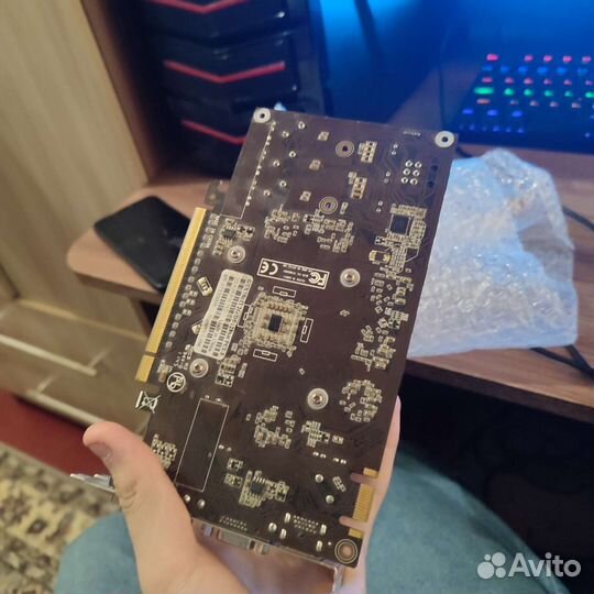 Видеокарта nvidia geforce GTX 750 ti (Б-у)