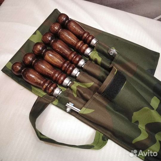 Шампура Шашлычный подарочный набор для пикника