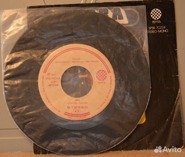 Abba: два миньона на 45 об/м