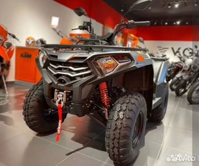 Квадроцикл Loncin TRV350 Pro черный