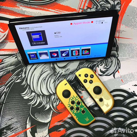 Новая Nintendo Oled Pico 300 гб + бесплатные игры