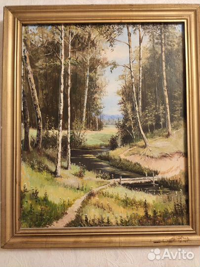 Картина маслом на холсте