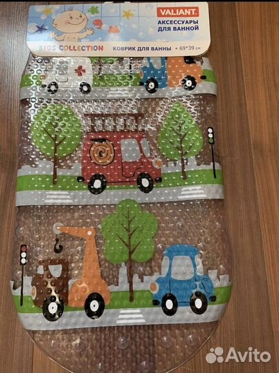 Коврик для ванной детский
