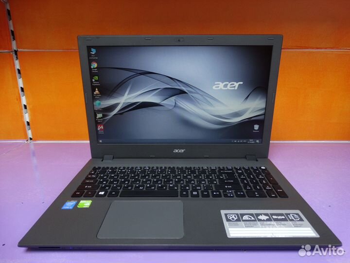 Ноутбук Acer i5-5gen/GF 940M 4GB/16 RAM/SSD+1TB