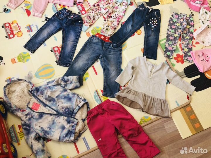 Пакет вещей для девочки 86-92