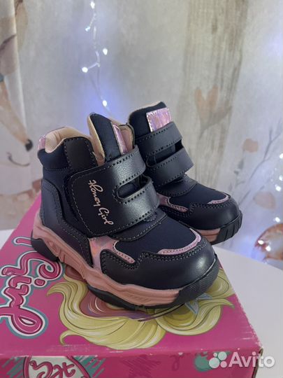 Ботинки для девочкина весну 23