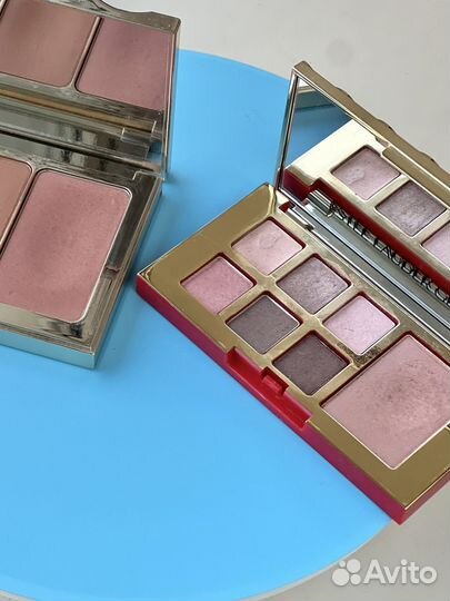 Палетки Estee Lauder и clarins
