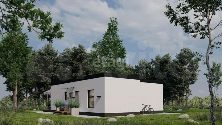 Дом 123 м² на участке 9,5 сот.