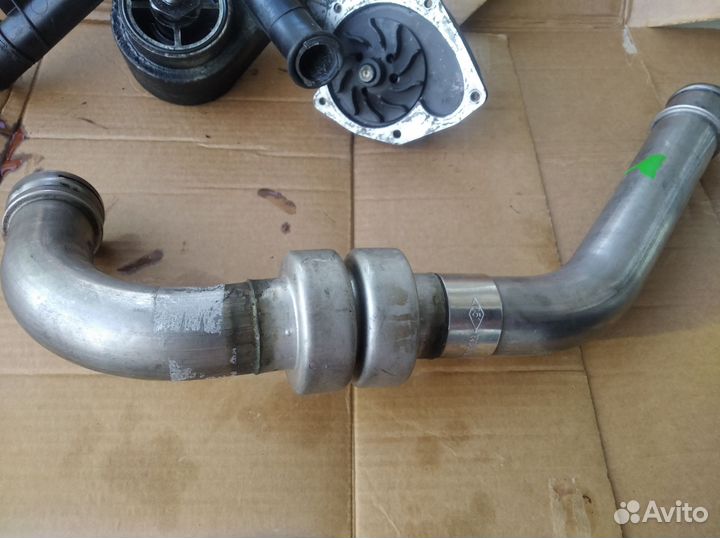 Патрубок интеркулера k9k 732