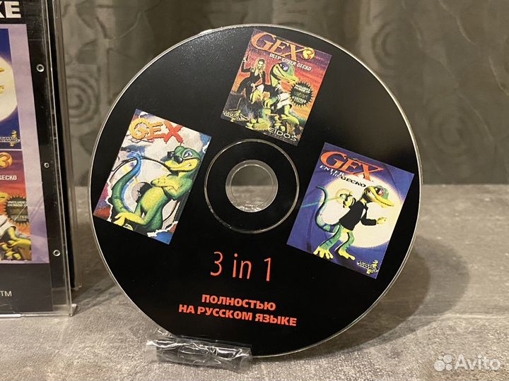 Gex все части Sony PS1 штамповка