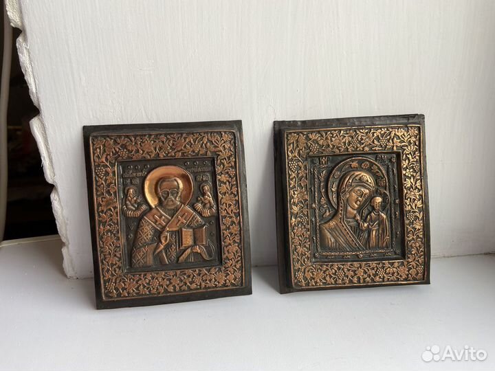 Иконы чеканка