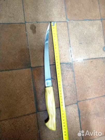 Нож филейный гибкий